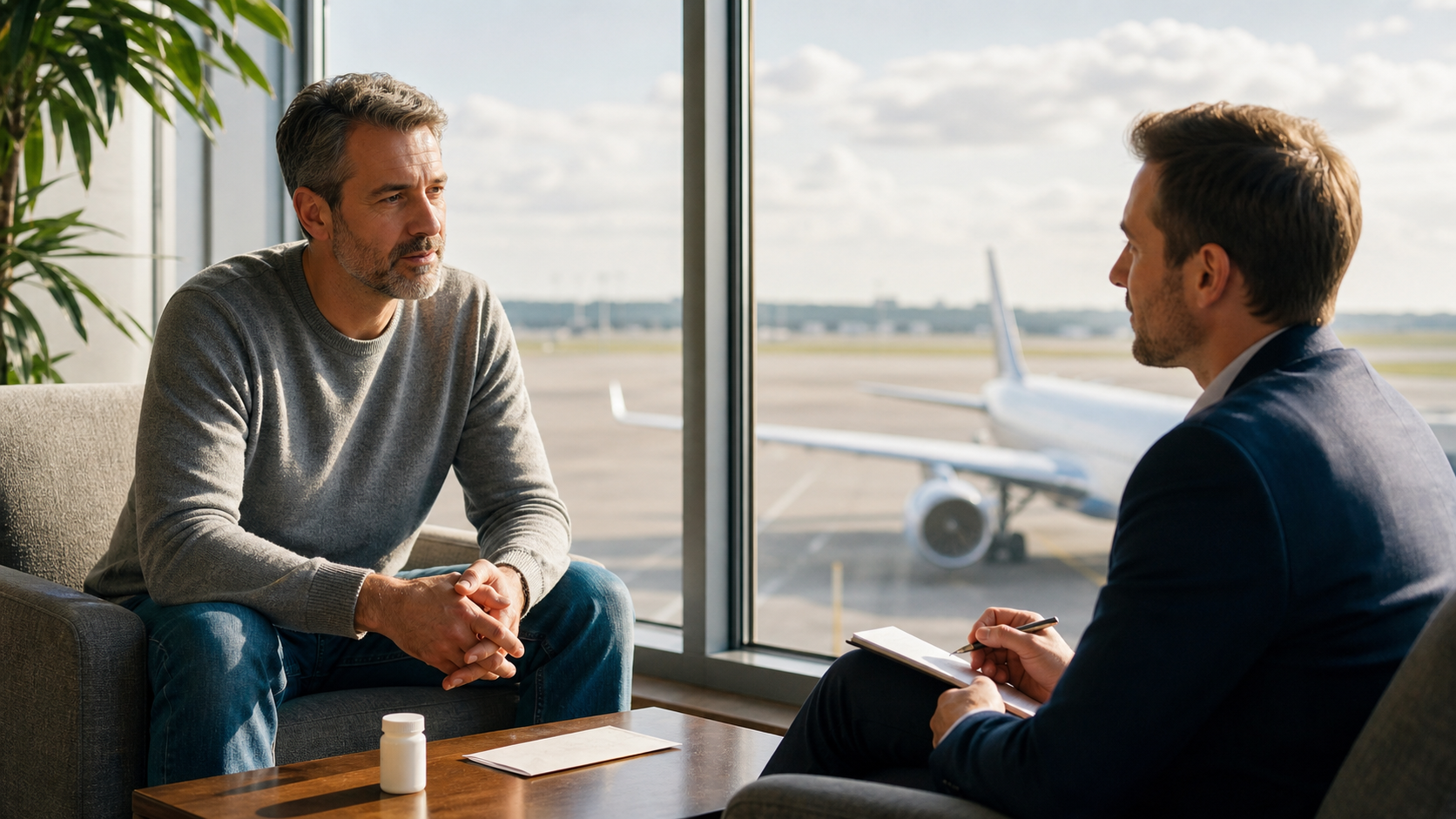 Questioning Medication for Flying Phobia and Anxiety