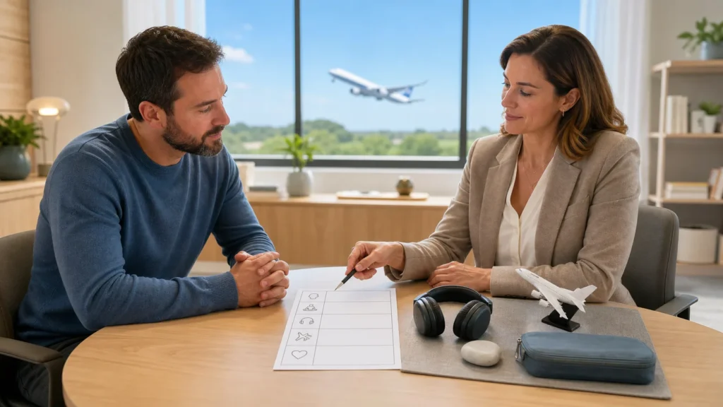 CBT Worksheets Vs Total Reset: Matching Support to Flight Fear