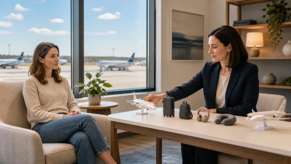 Flooding Vs Non-Exposure Therapy for Flying Phobia